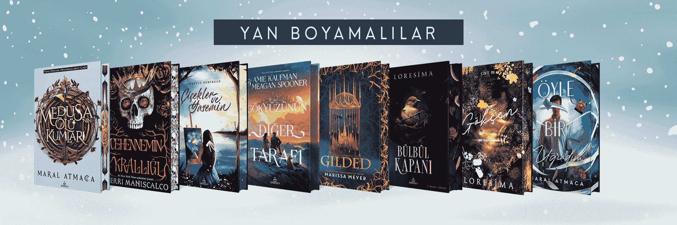 Yan Boyamalı Kitaplar