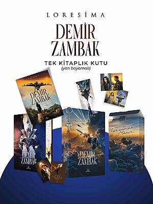 Demir Zambak 1 – Tek Kitaplık Kutu Yan Boyamalı - 1