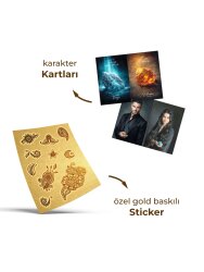 Firuze 1: Kehribar Ateşi – Tek Kitaplık Kutu Yan Boyamalı - 4