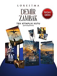 İMZALI - Demir Zambak 1 – Tek Kitaplık Kutu Yan Boyamalı - LORESİMA