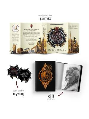 Medusa'nın Ölü Kumları 2 yan Boyamalı (Ciltli) - 2