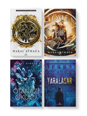 Medusanın Ölü Kumları 1 + Öyle bir Uğradım 1 + Ötanazi Okulu 1 + Yaralasar 1 Ciltli 4 'lü Set - 1