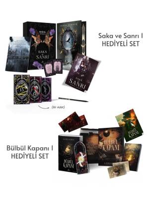Saka ve Sanrı 1 - Bülbül Kapanı 1 Hediyeli Özel Kutulu 2'li Set - 1