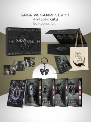 Saka ve Sanrı Serisi – 4 Kitaplık Yan Boyamalı Kutu - 1