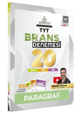 TYT Paragraf 20'li Branş Denemesi - 1